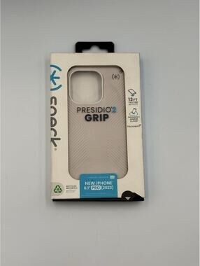 Speck Presidio2 Grip Case for Apple iPhone 15 Pro - Bleached Bone